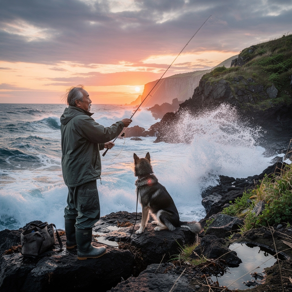 釣りを楽しむ友人たちの集まり