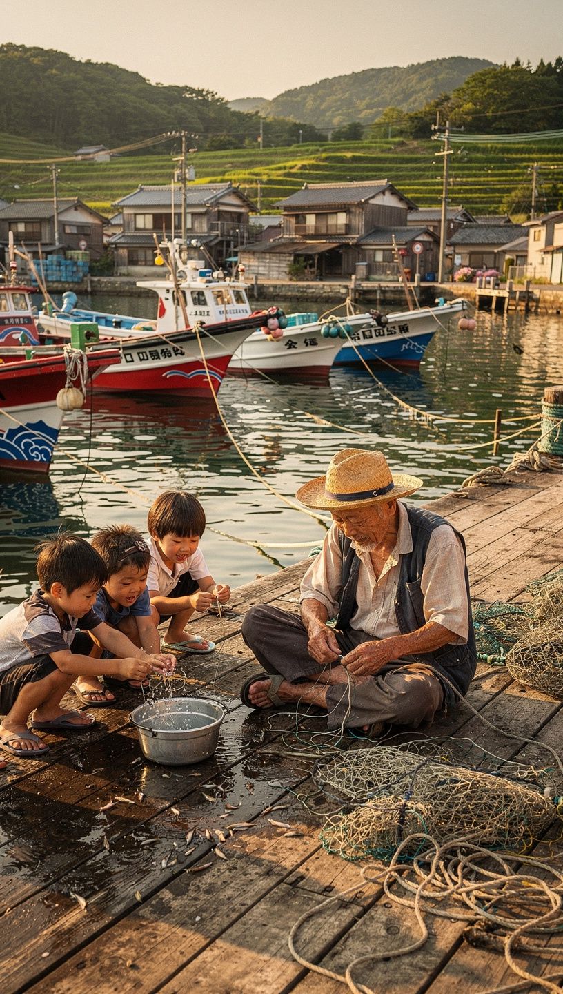 釣り具の展示棚に並ぶ様々なロッドとリール
